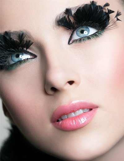 Artistic makeup by the Lebanese makeup artist Hala Ajam
