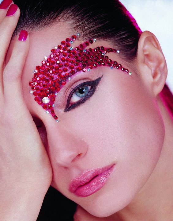 Artistic make up by the Lebanese make up artist Hala Ajam